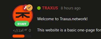 Colored Username Example
